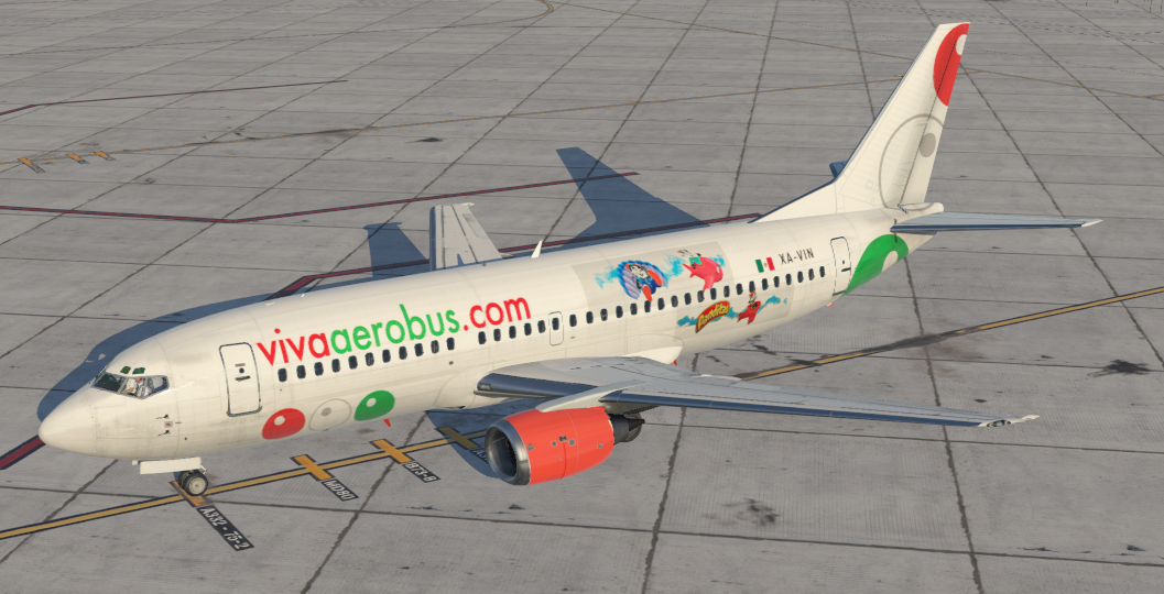 Vivaaerobus 737-300 Pack Ixeg 737 - Aircraft Skins - Liveries - X