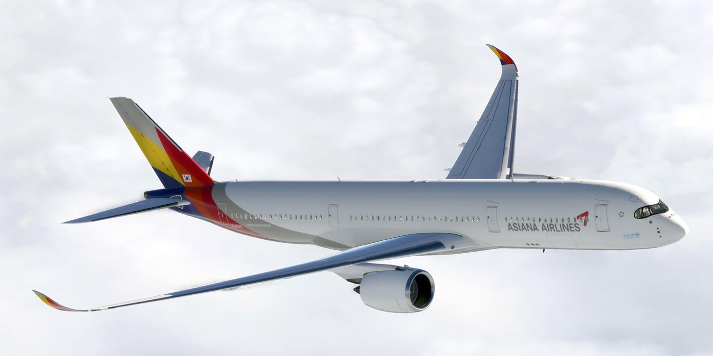 Flight Factor A350-900 Asiana (HL8360) - FlightFactor - X-Plane