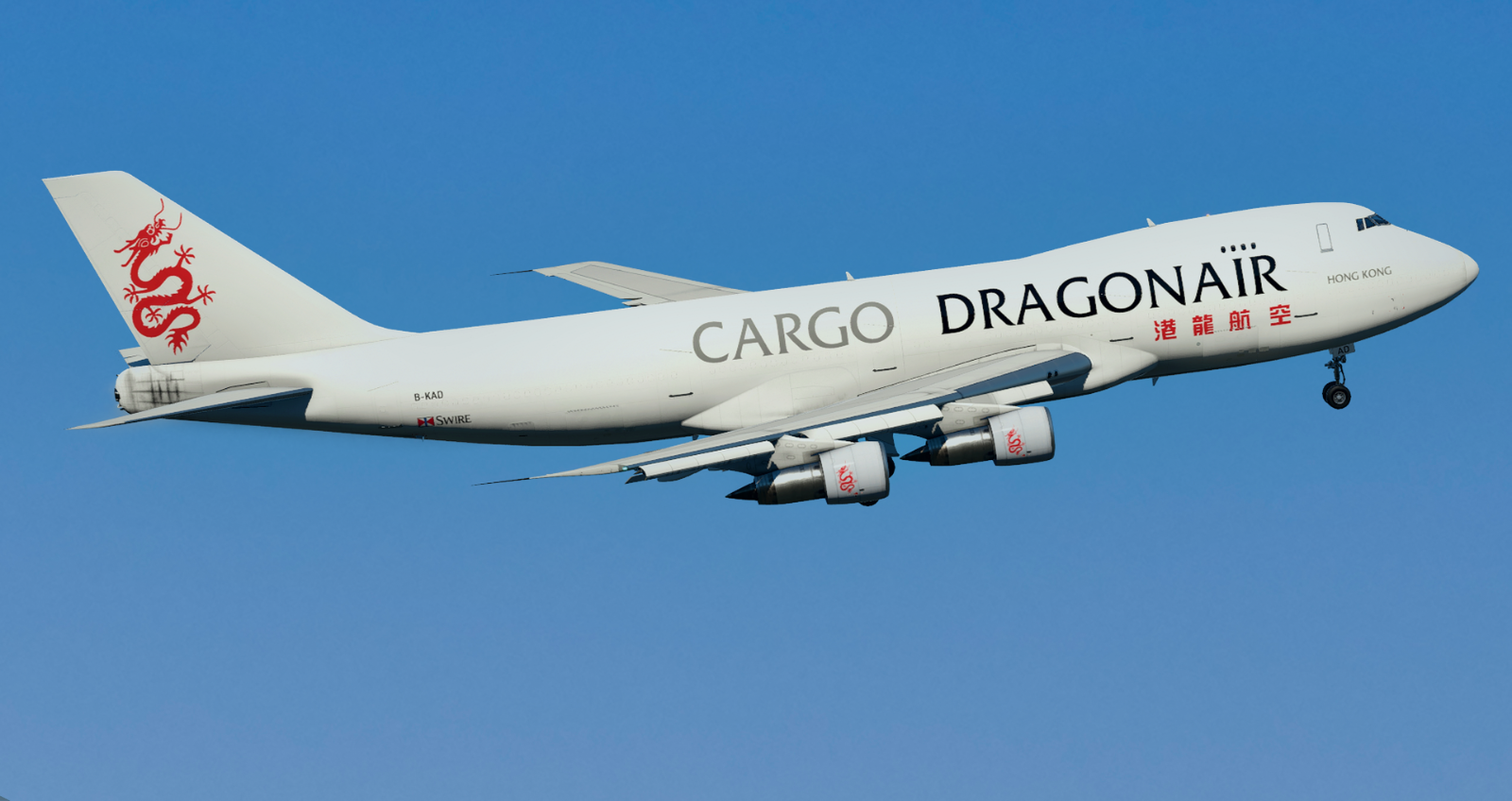 Dragonair Cargo - B-KAD (Freighter) / Felis 747-200 Classic