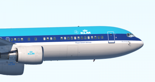 KLM (PH-BZA) - FlightFactor 767-300 - Aircraft Skins - Liveries