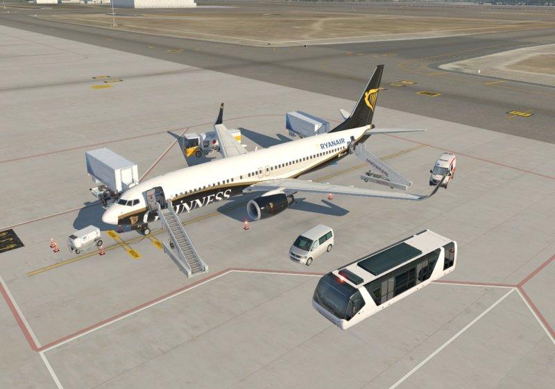 X-camera Preset and Ground Handling Deluxe set for Level Up 737