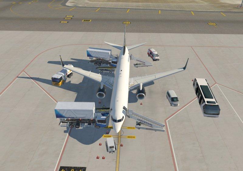 X-camera Preset and Ground Handling Deluxe set for Level Up 737