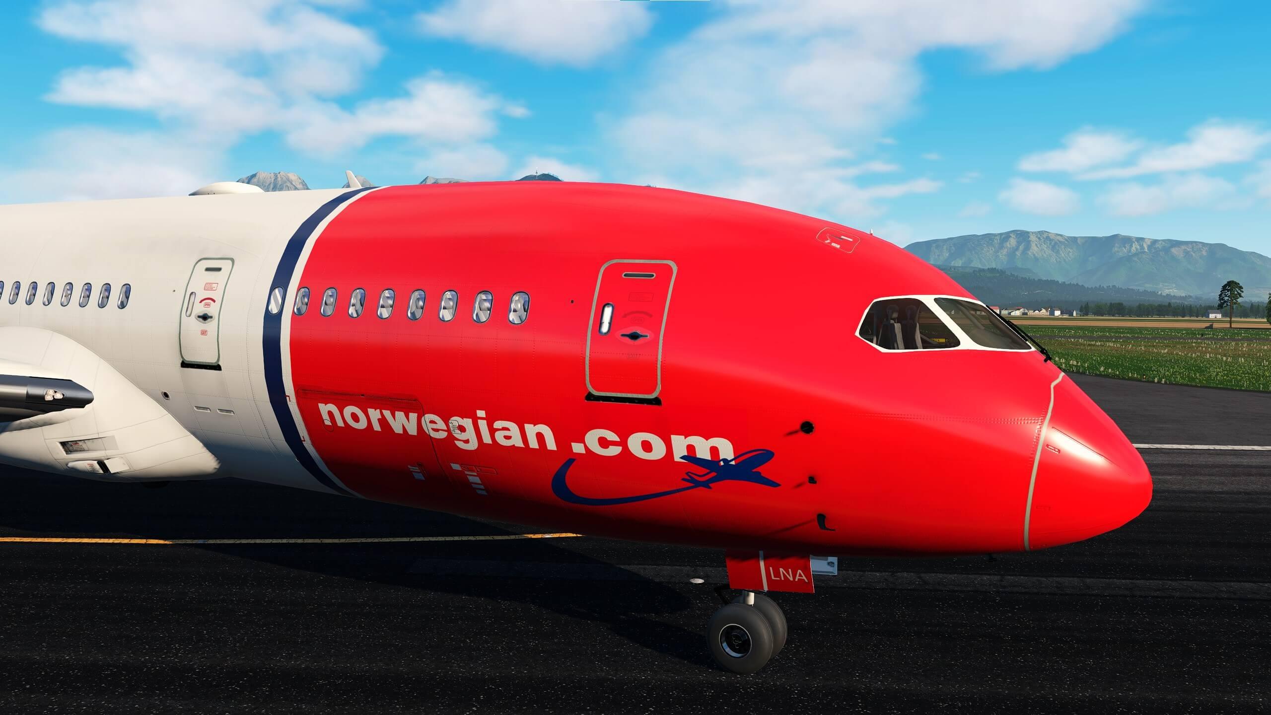 NAX - Magknight 787-8: Norwegian Air Shuttle (LN-LNA fictional