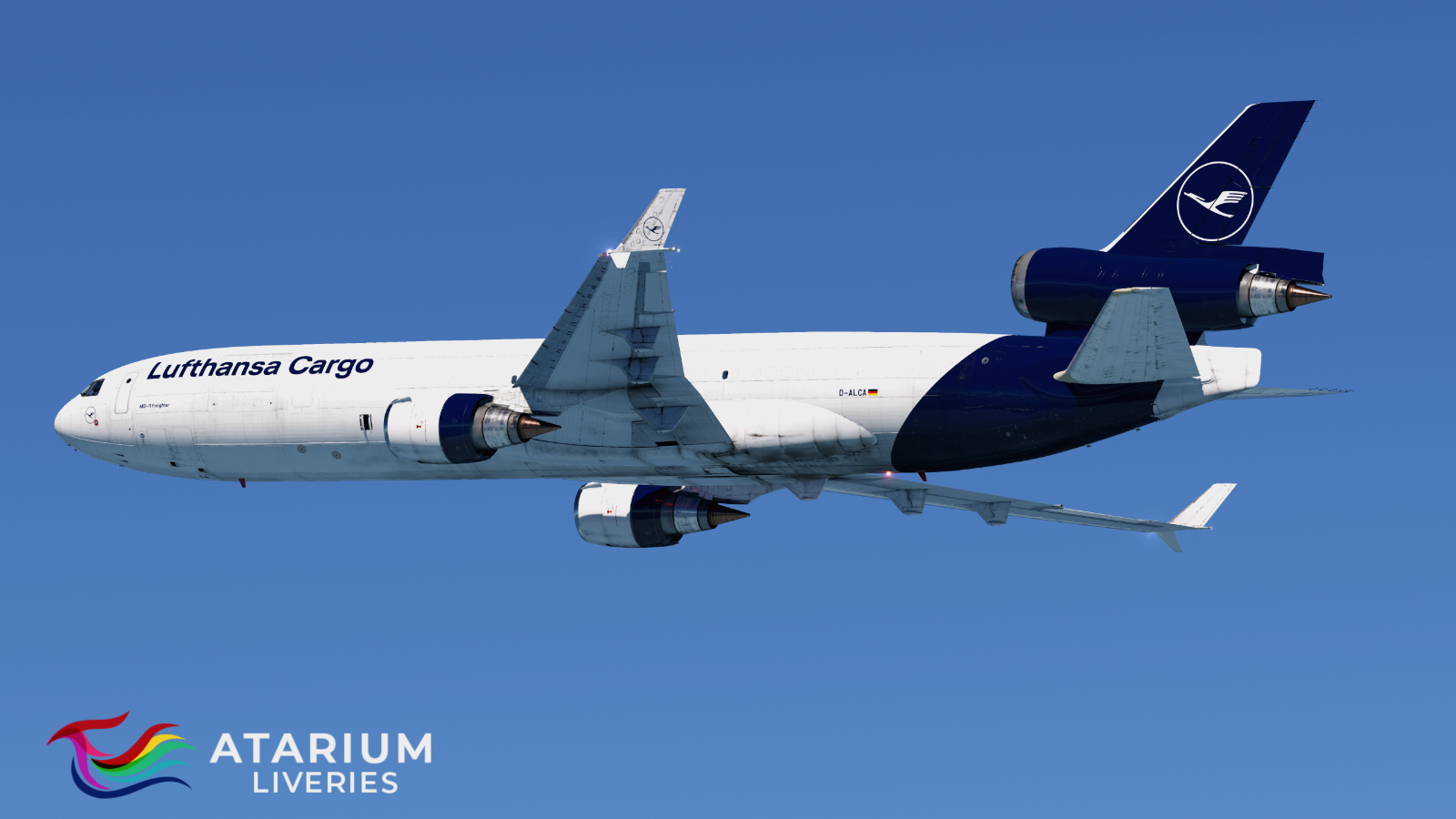 Lufthansa Cargo [Package-New] MD-11F Rotatesim - Aircraft Skins