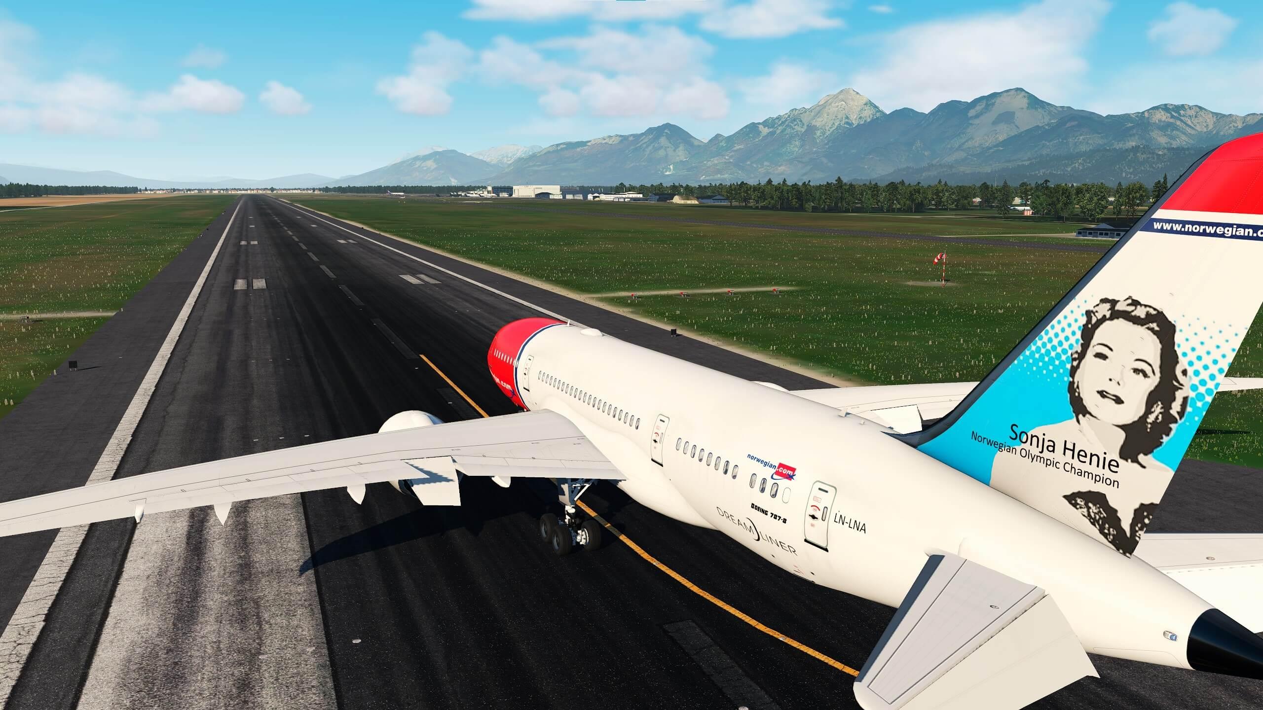 NAX - Magknight 787-8: Norwegian Air Shuttle (LN-LNA fictional