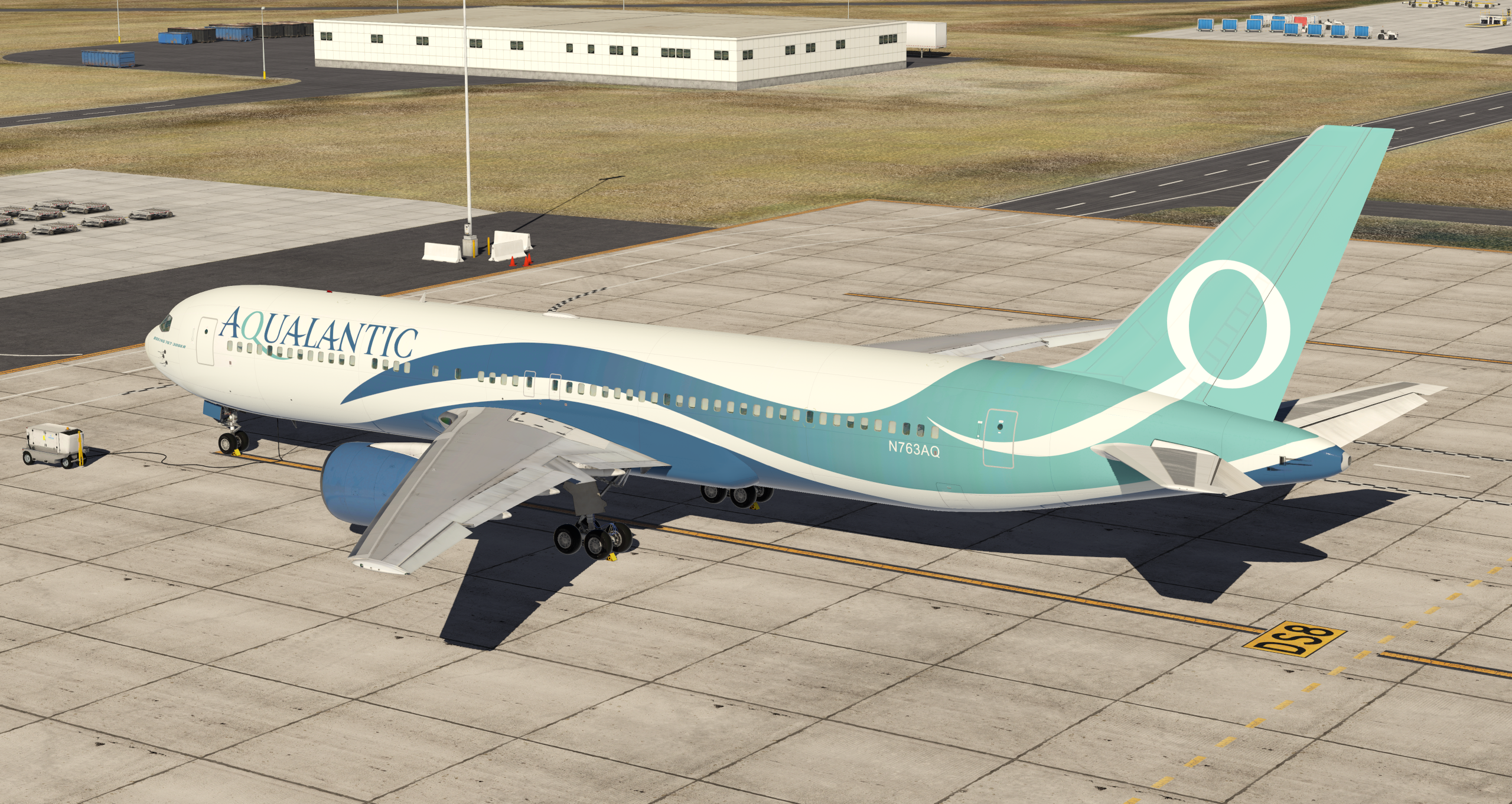 Aqualantic Airlines Boeing 767-300ER - FlightFactor - X-Plane.Org