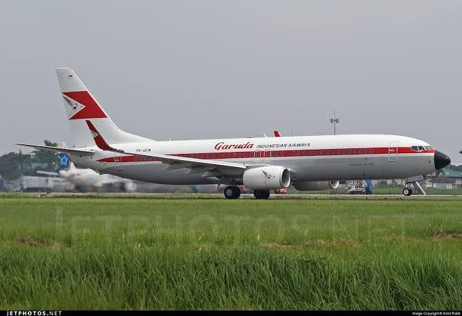 Garuda Indonesia Retro 1961 PK-GFM for Default 737-800 (X-Plane
