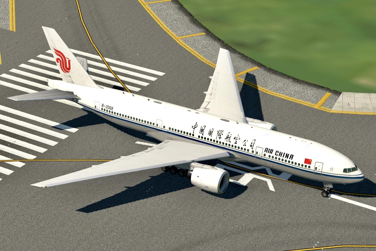 Air China Boeing 777-200 B-2068 1.0.0 - FlightFactor - X-Plane.Org