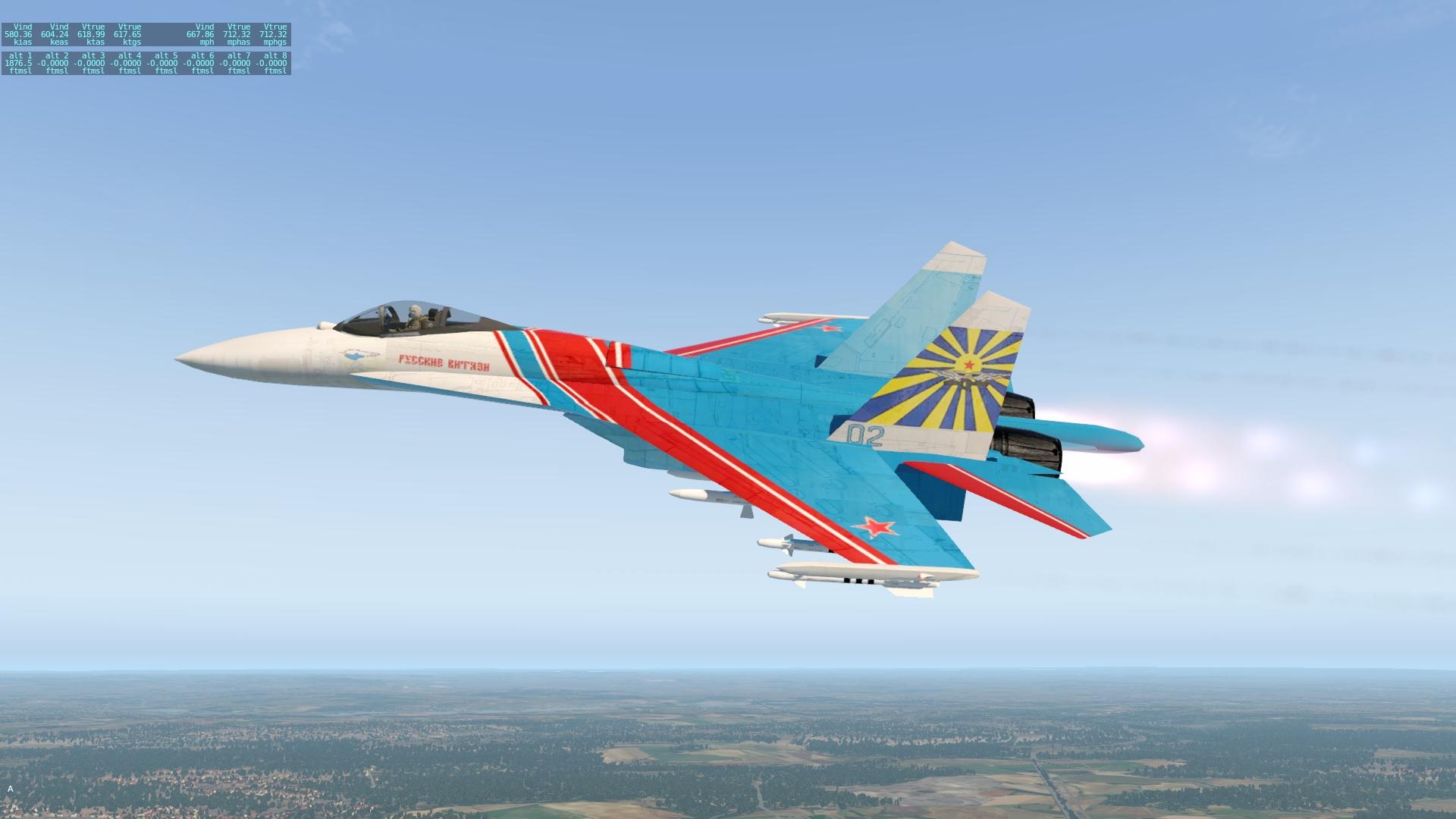 Sukhoi Su27/ 30/ 33/ 37 Flankers - Military Aircraft - X-Plane.Org