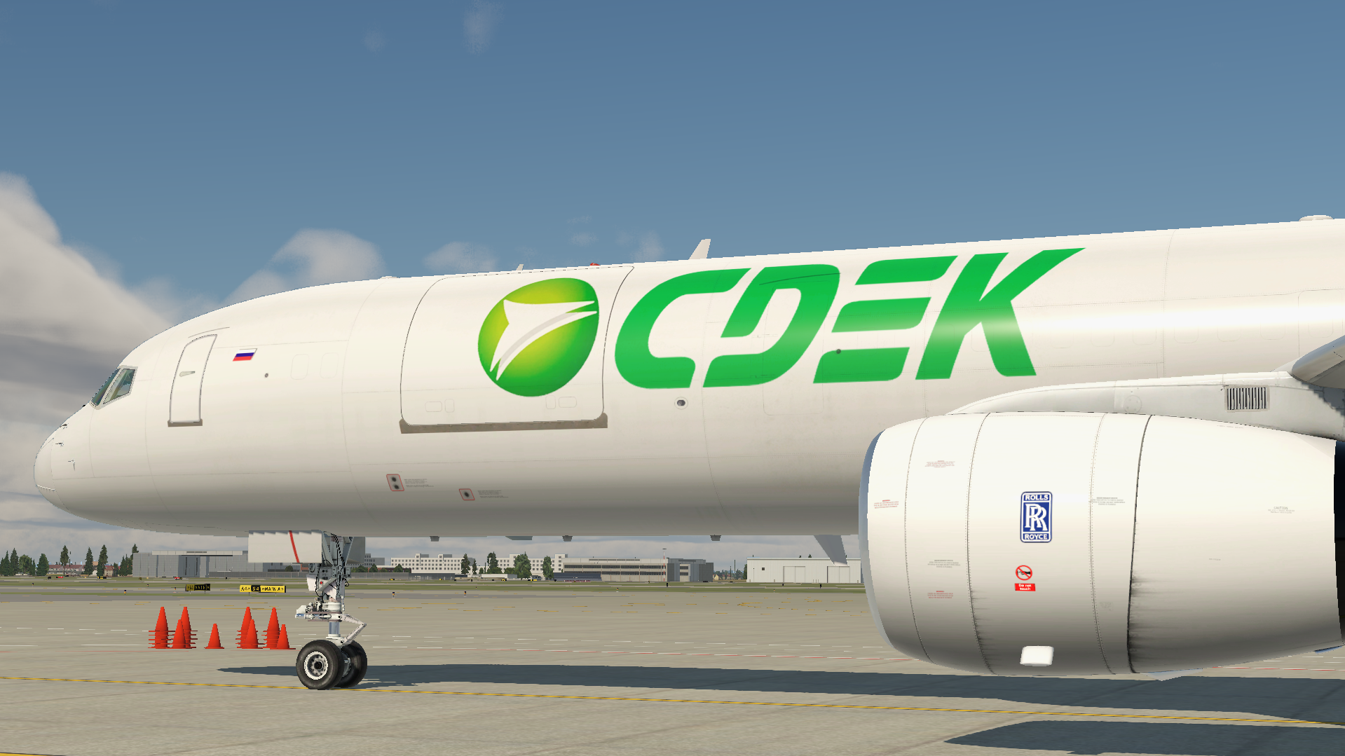 Aviastar CDEK RA-73354 FlightFactor 757v2 - FlightFactor - X-Plane