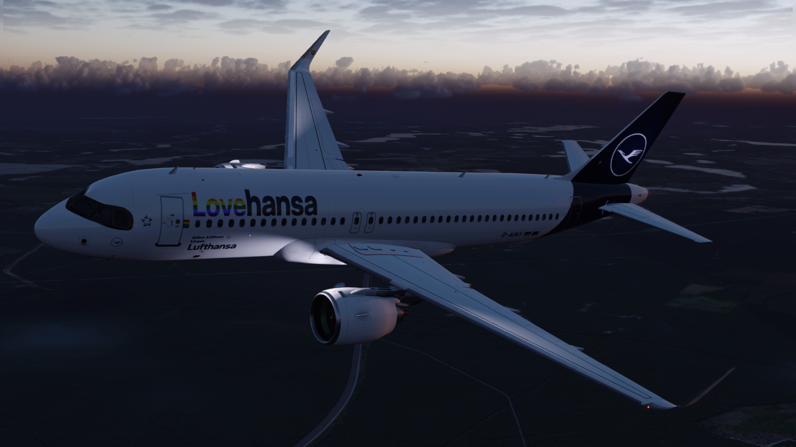 FF A320 - Lufthansa full fleet (A320neo) - Aircraft Skins