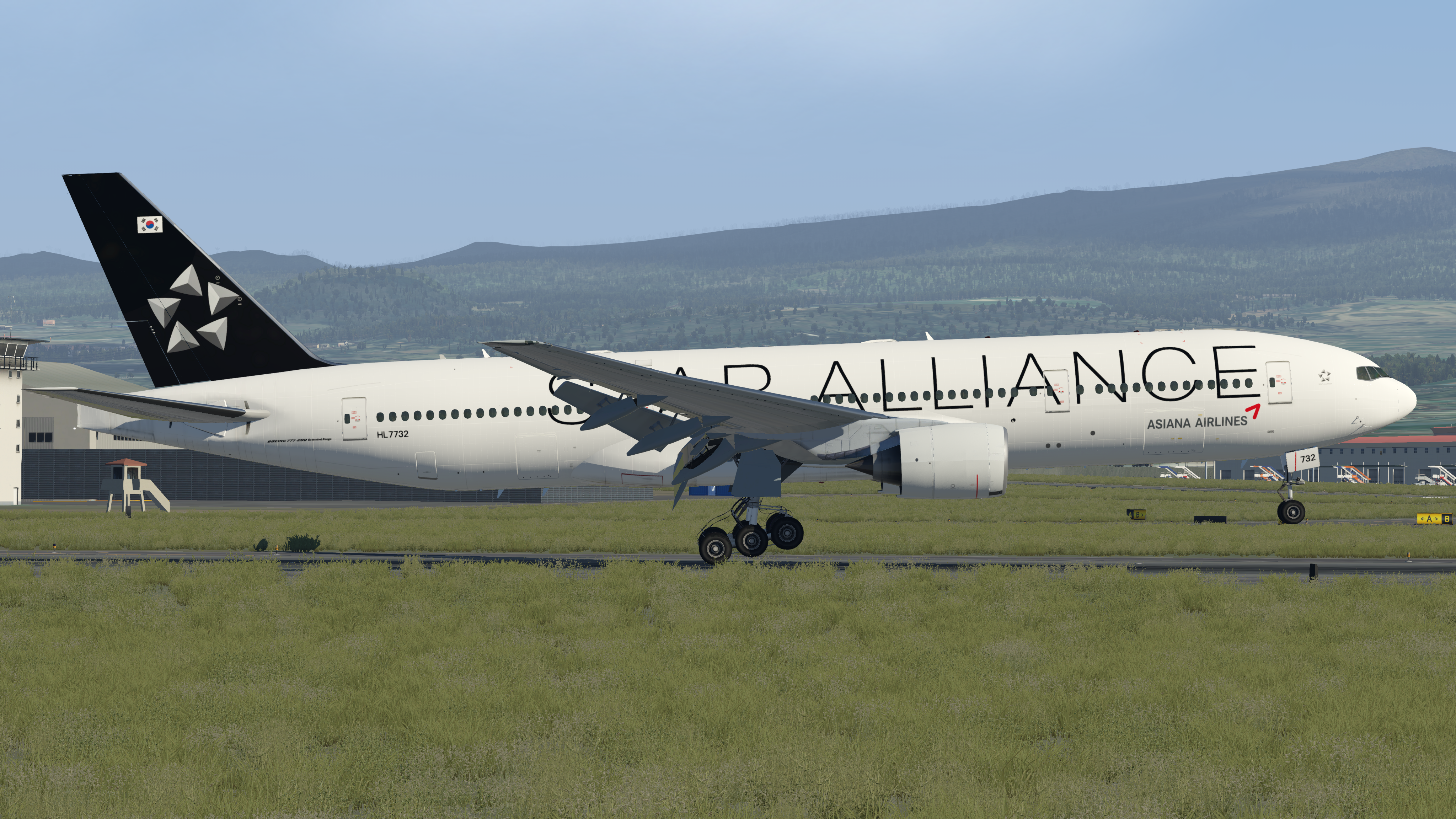 Asiana Airlines 'Star Alliance' for FlightFactor/VMAX Boeing 777