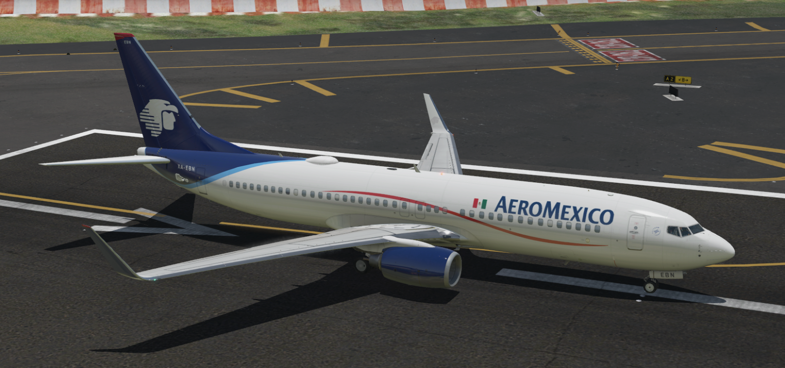 6 Livery Pack Zibo 737-800 Aeromexico - Aircraft Skins - Liveries