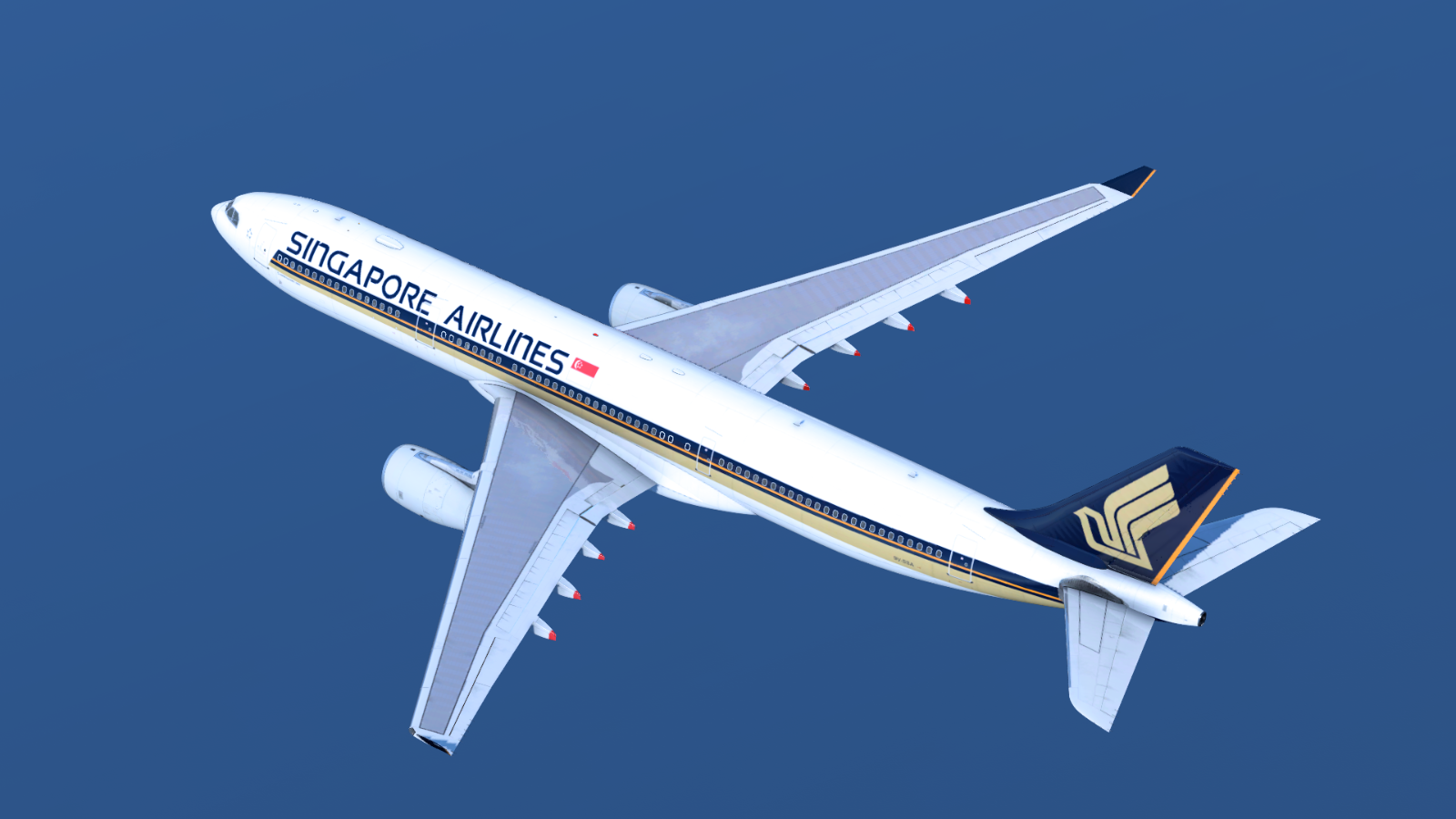 XP12 Default A330-300 Singapore Airlines - Aircraft Skins