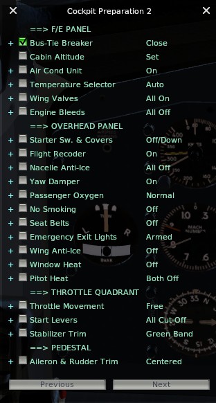 Checklists for Shenshee's Boeing 720/720B - Xchecklist Checklists