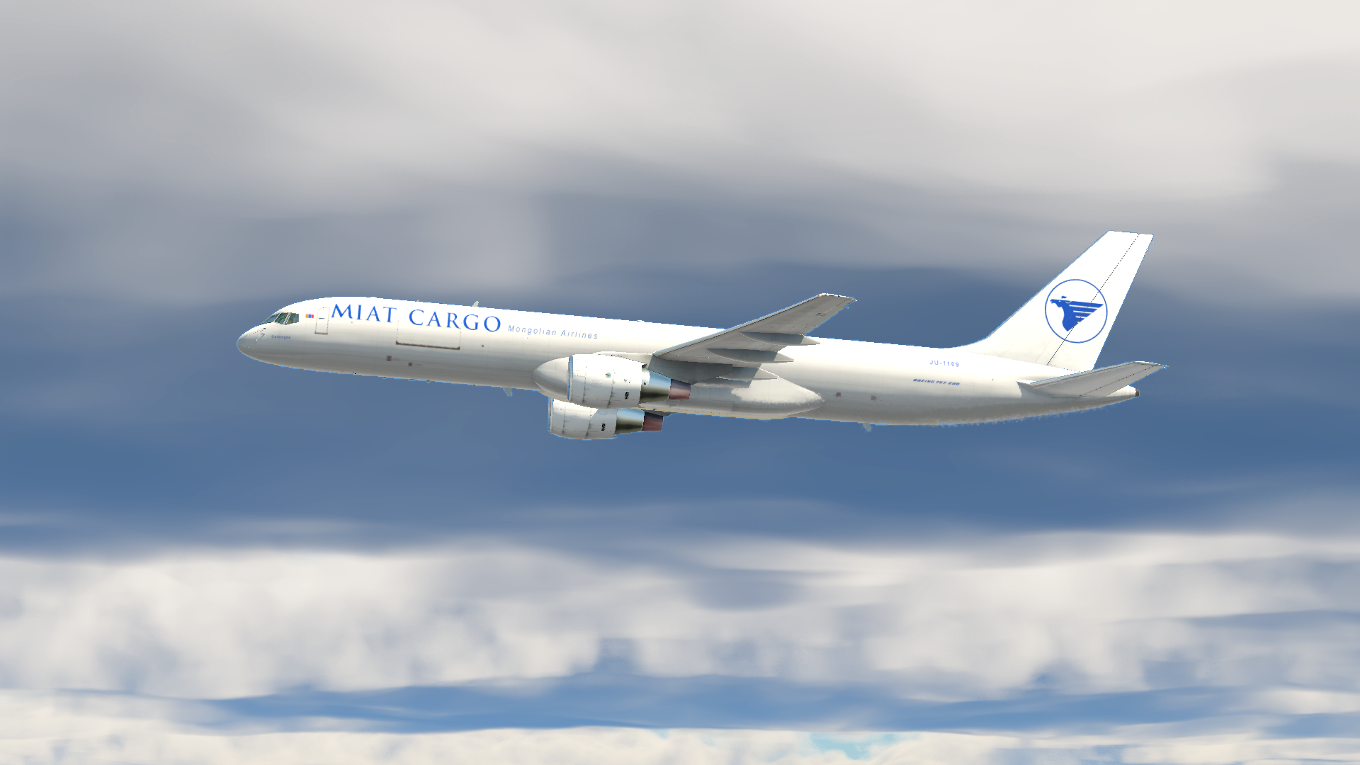 757-200F | MIAT Mongolian Airlines Freighter | (Flight Factor