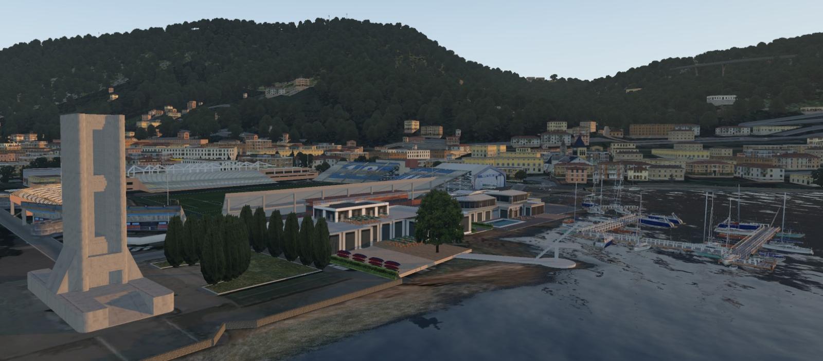 LILY Seaport / Como Lake Italy / Lago di Como Sea Airport