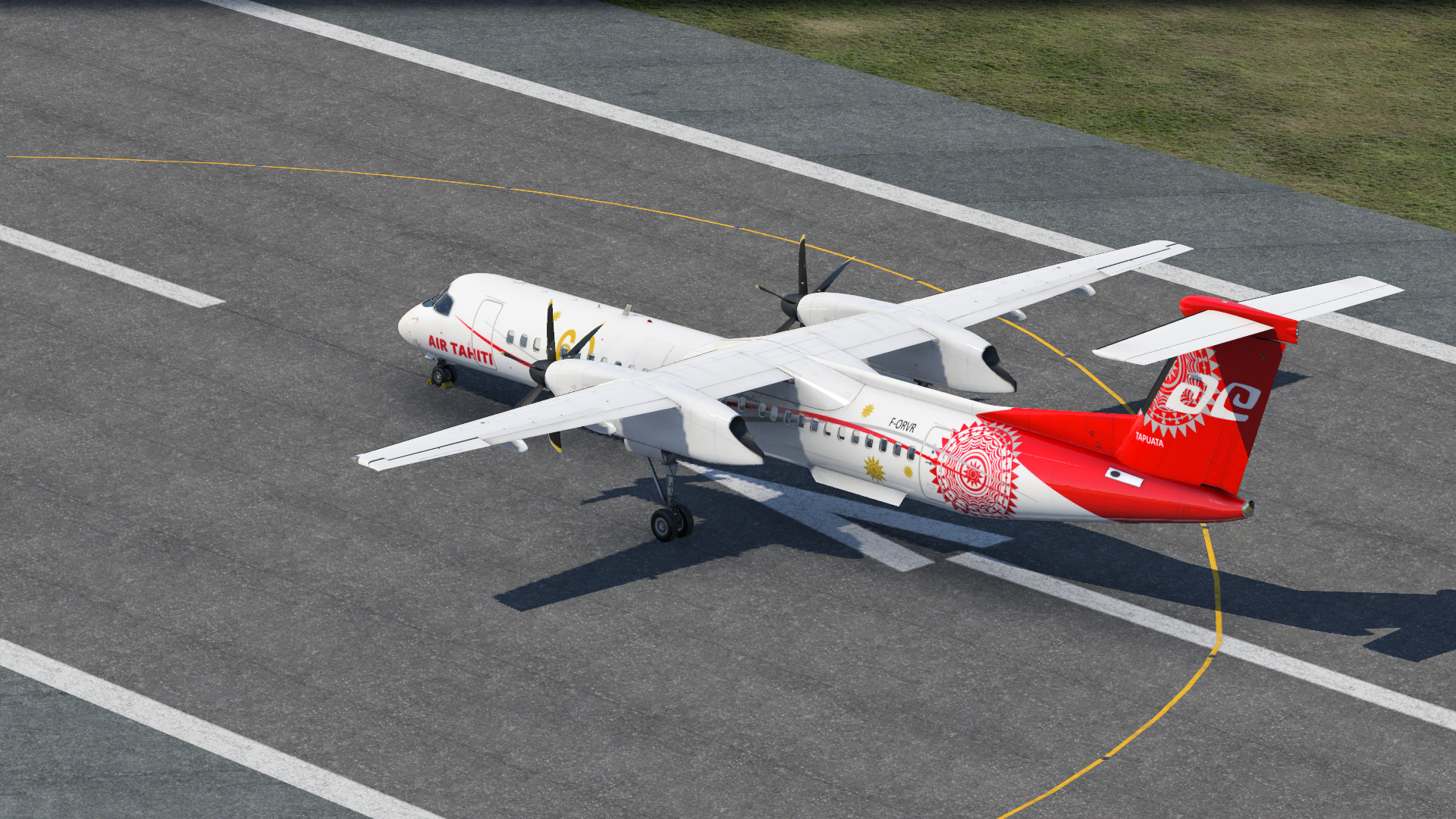 Air Tahiti Liveries for the FJS Q4XP - Q4XP by FlyJSim - X-Plane