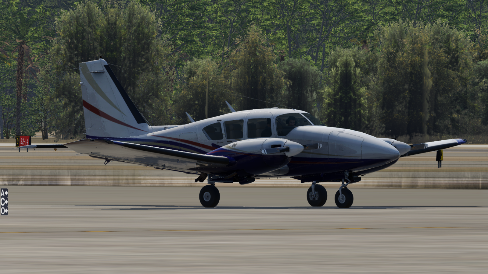 スポーツ PLANES Alabeo PA23 Aztec - C6-WBS - Aircraft Skins - Liveries - X-Plane