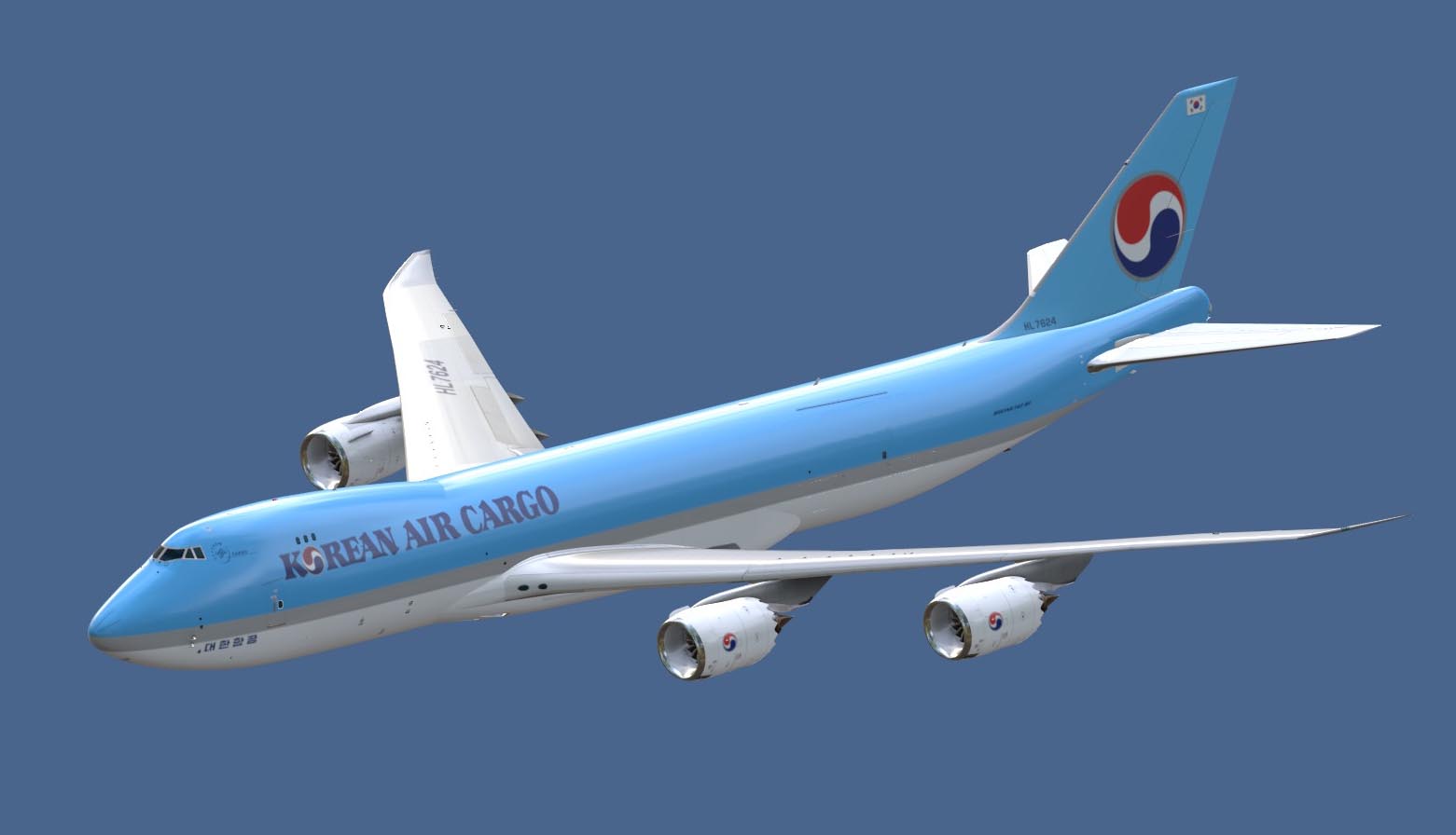 SSG 747-8F - Korean Air Cargo - SSG Liveries - X-Plane.Org Forum