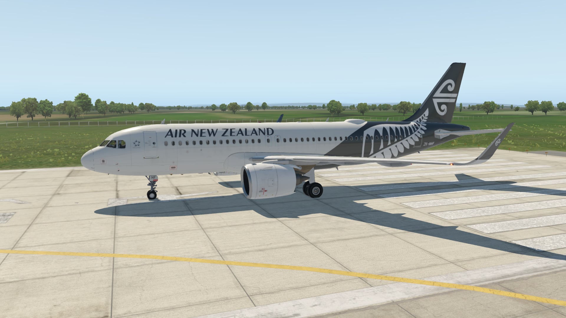 ToLiss A320neo Air New Zealand (ZK-NHF) - Toliss A320 - X-Plane