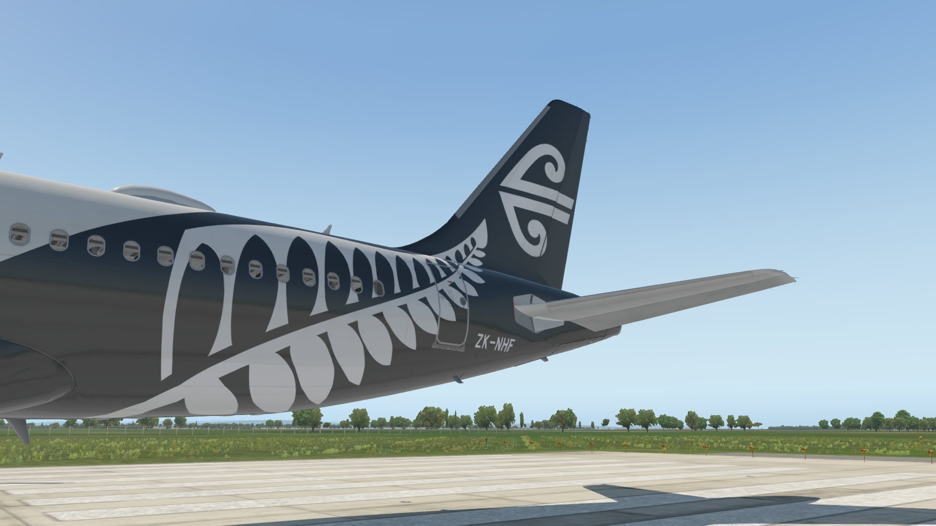 ToLiss A320neo Air New Zealand (ZK-NHF) - Toliss A320 - X-Plane