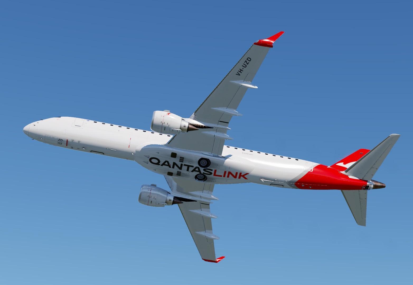 Embraer 190 Qantaslink (VH-UZD) E-Jets by X-Crafts - E-Jets Family