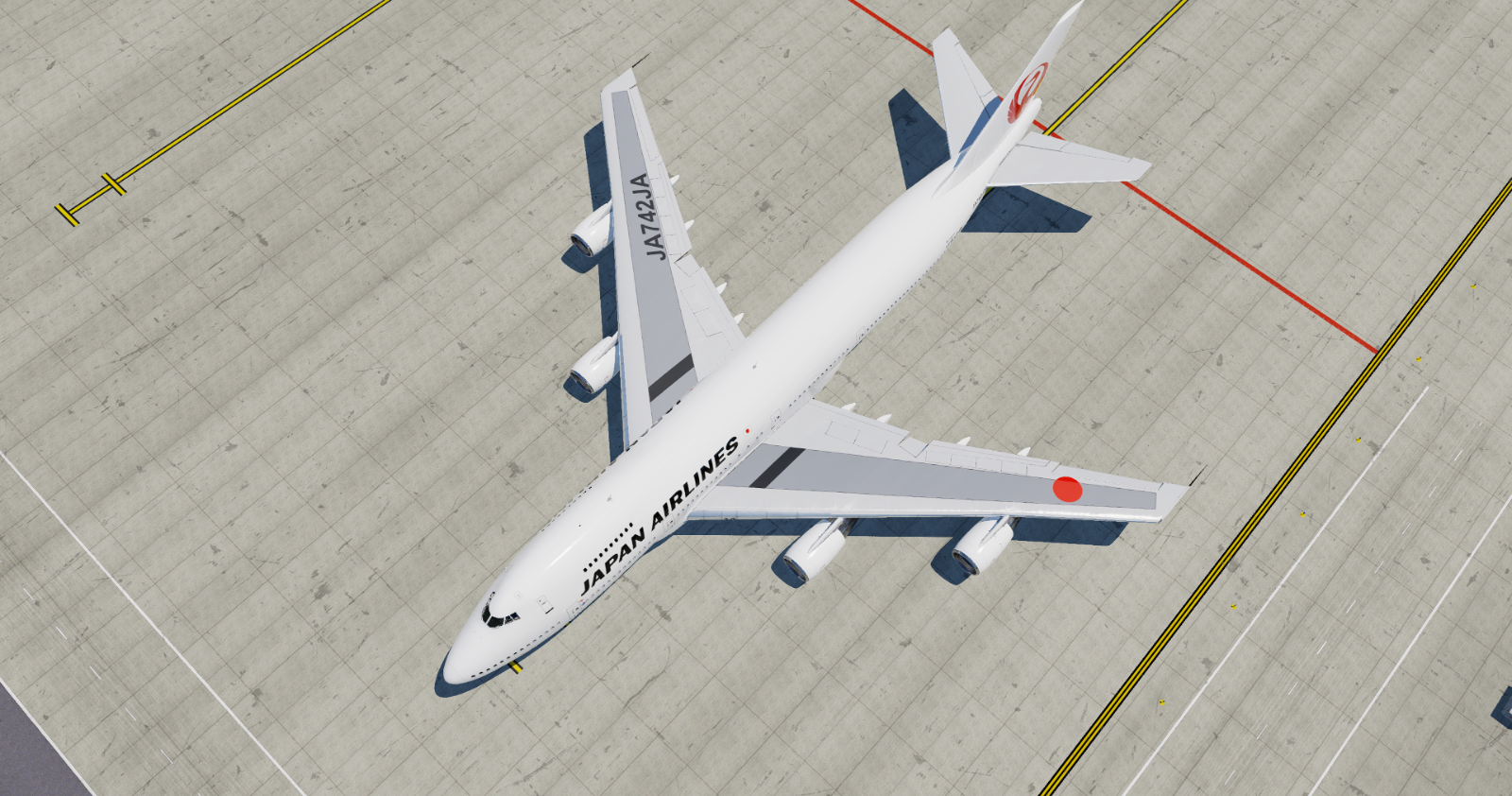 JAPAN AIRLINES (NEW) - (GE&PW) - Felis 747-200 - Aircraft Skins