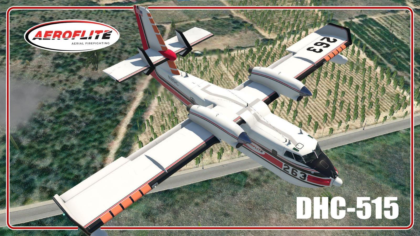 DHC-515 262 & 263 Aeroflite livery - Aircraft Skins - Liveries - X