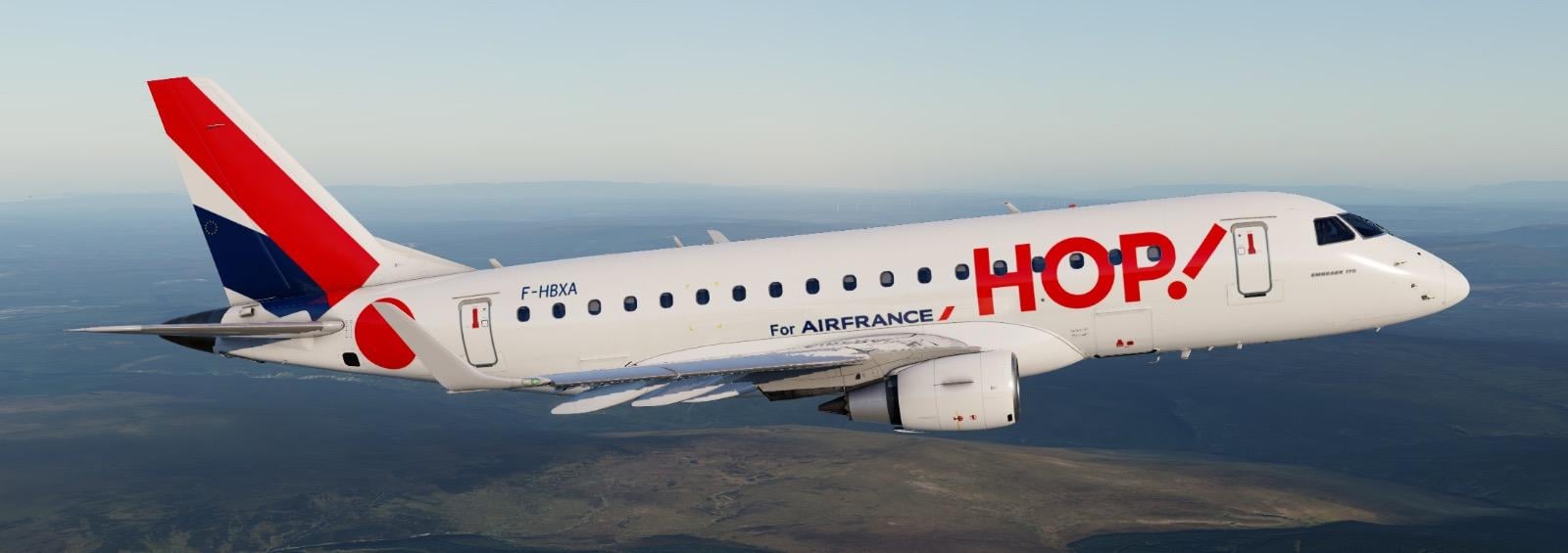 Hop! for Air France Old Livery E-Jets Family by X-Crafts - E-Jets Hop! for Air France Old Livery E-Jets Family by X-Crafts - E-Jets