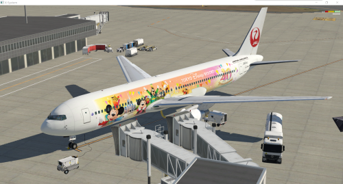 Boeing 767-300(ER) JA614J JAL Colorful Dream Express