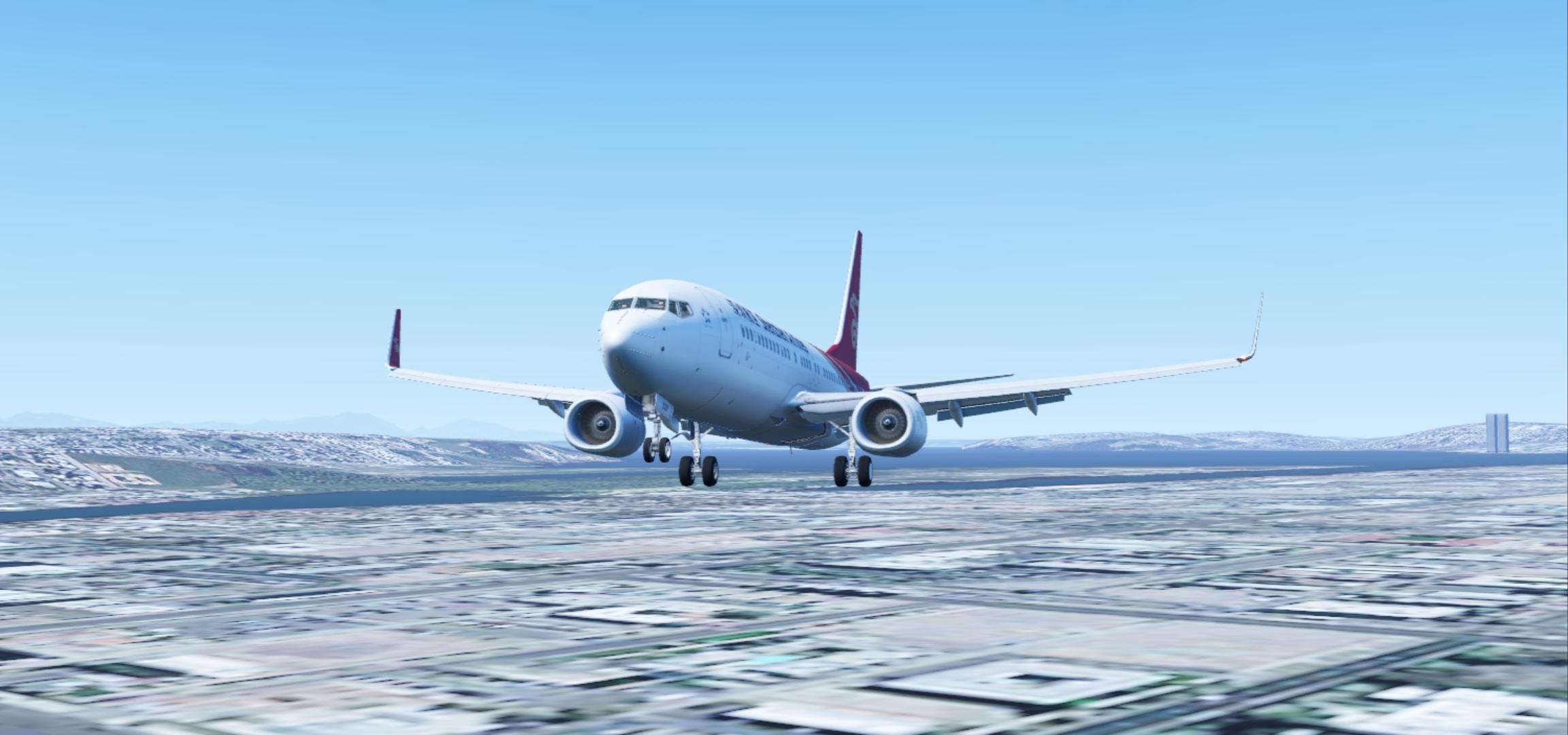 Shenzhen Airlines B-5357 For Default 737-800 (X-Plane Mobile & X