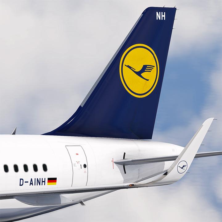 Toliss A320neo Lufthansa old colours (D-AINH) 8K - Toliss A320 - X