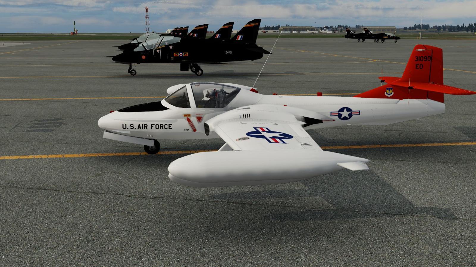 Cessna A-37 Dragonfly USAF 31090 - Aircraft Skins - Liveries - X