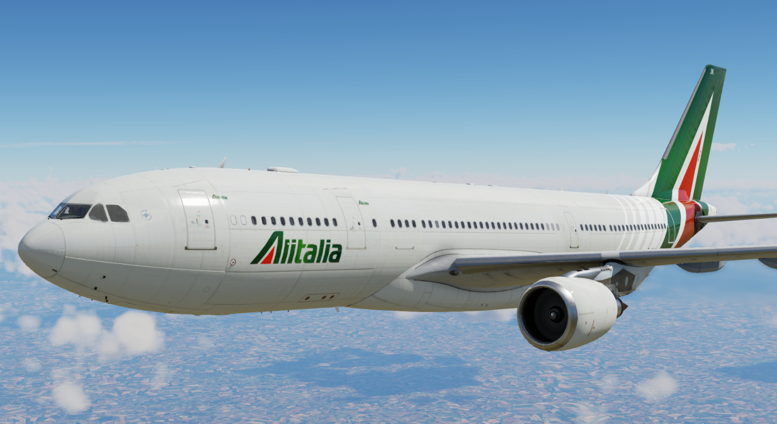 X-Works A330-200 Alitalia (EI-EJK) - Aircraft Skins - Liveries - X