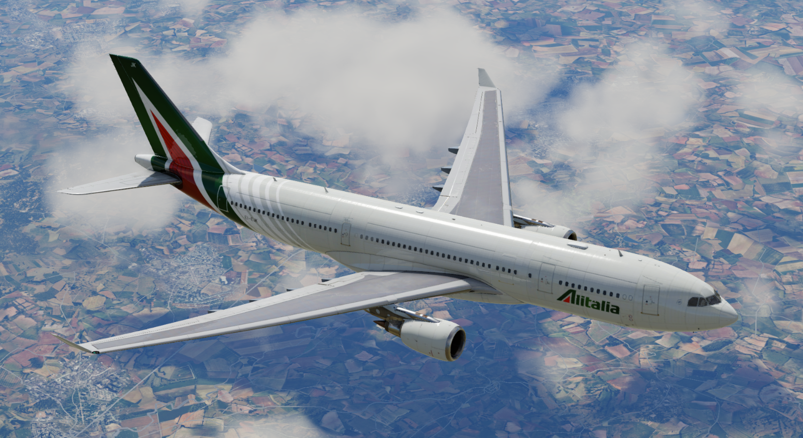 X-Works A330-200 Alitalia (EI-EJK) - Aircraft Skins - Liveries - X