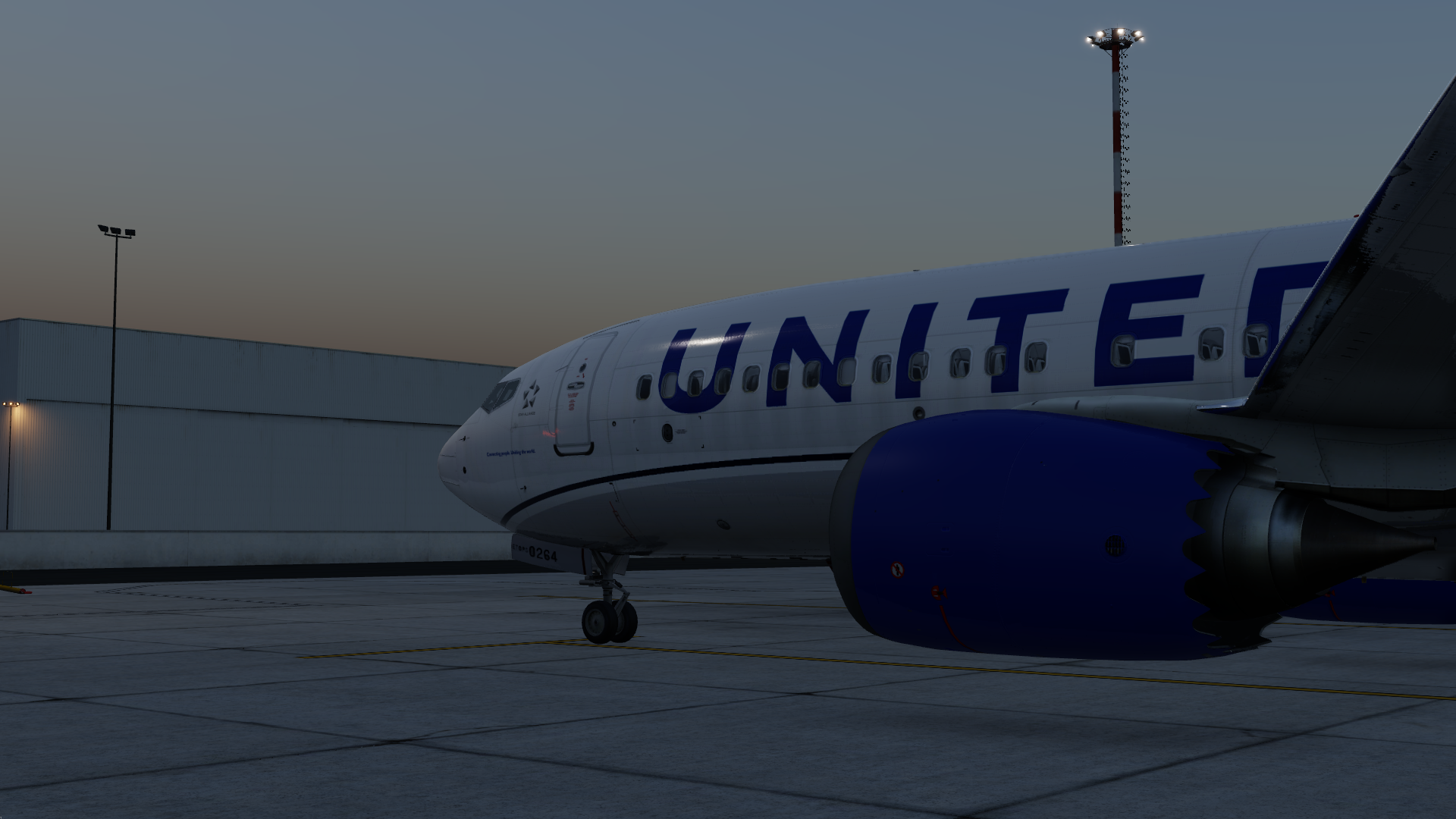United B737 MAX 8 - N37257 - Zibo 737 - X-Plane.Org Forum