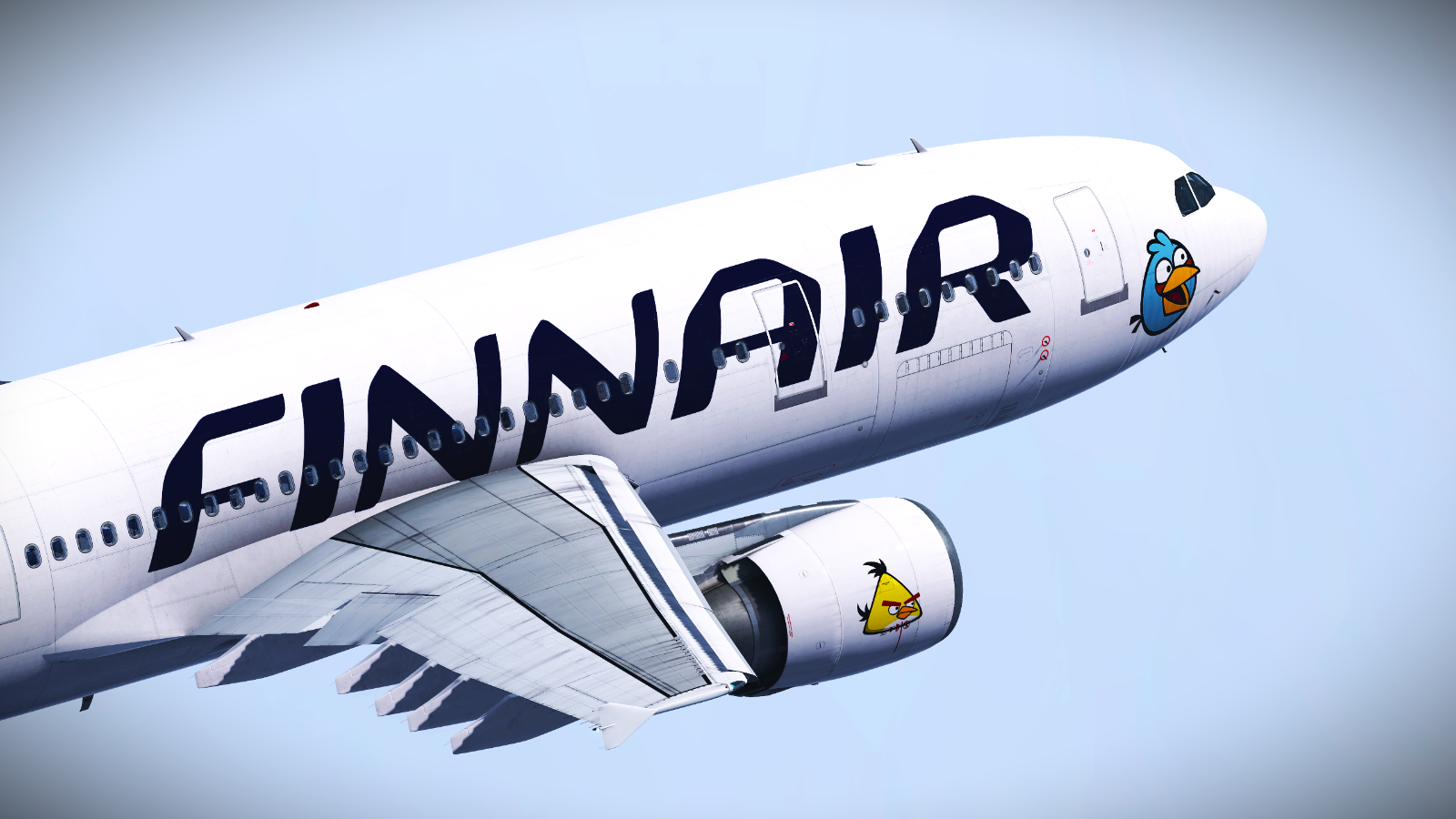 Inibuilds A300 Finnair 'Angry Birds' OH-LQD - Aircraft Skins - Liveries ...