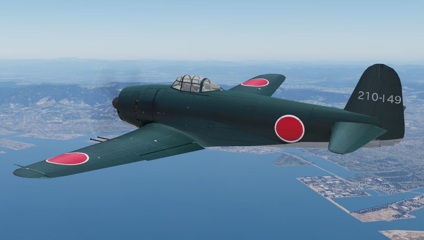 Shidenkai kawanishi N1K2-J - Military Aircraft XP12 - X-Plane.Org