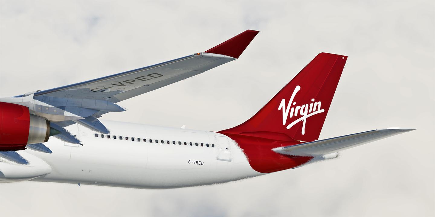Toliss A340-600 Virgin Atlantic G-VRED - Toliss A340 - X-Plane.Org