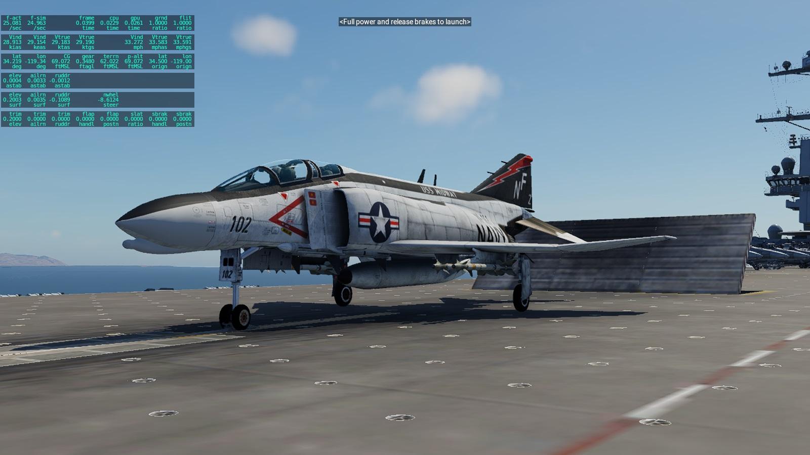 McDonnell Douglas F-4B Phantom II (with IRST) - Military Aircraft