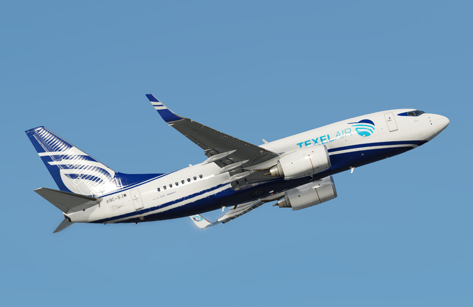 Texel Air Boeing 737-700 FlexCombi A9C-SJW LevelUp 737 - Aircraft
