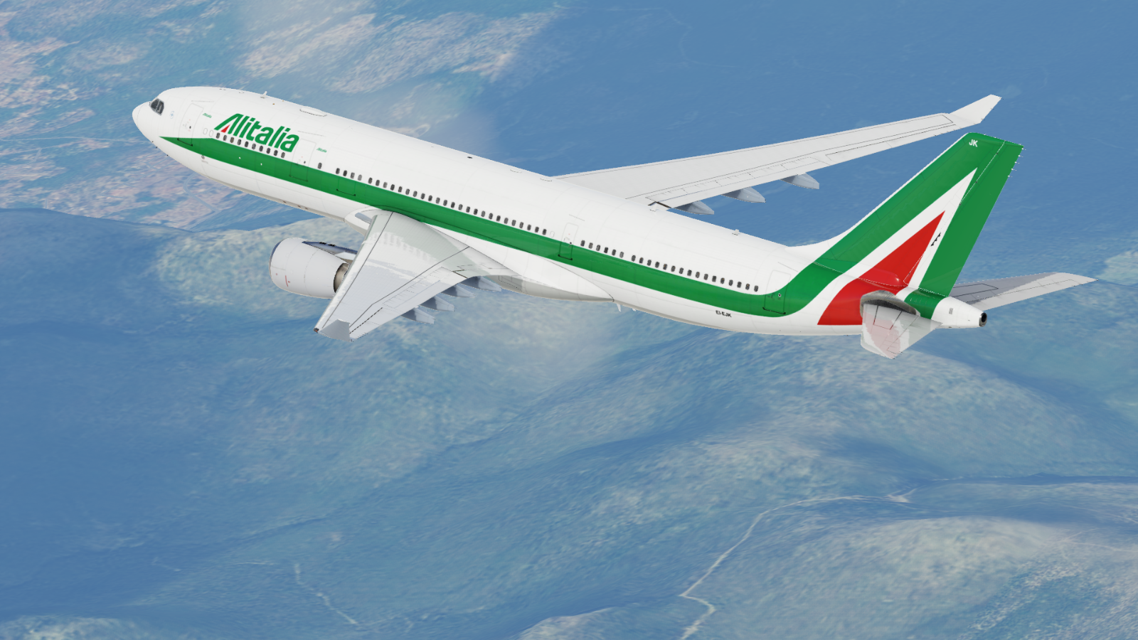 X-Works A330-200 - Alitalia 2005 Livery - EI-EJK 