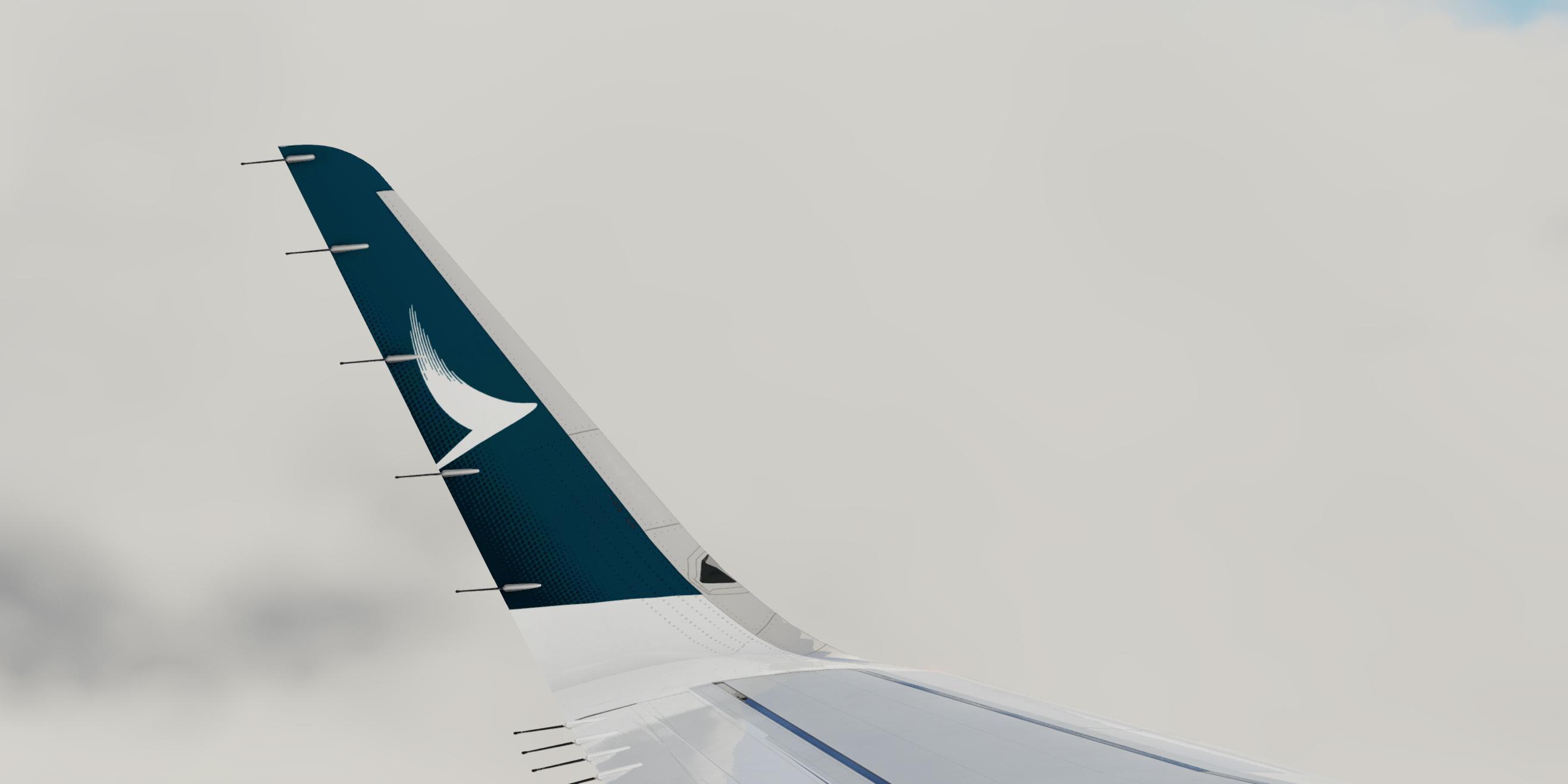 Toliss A321neo Cathay Pacific (B-HPN) - UHD 8K and 4K - Toliss
