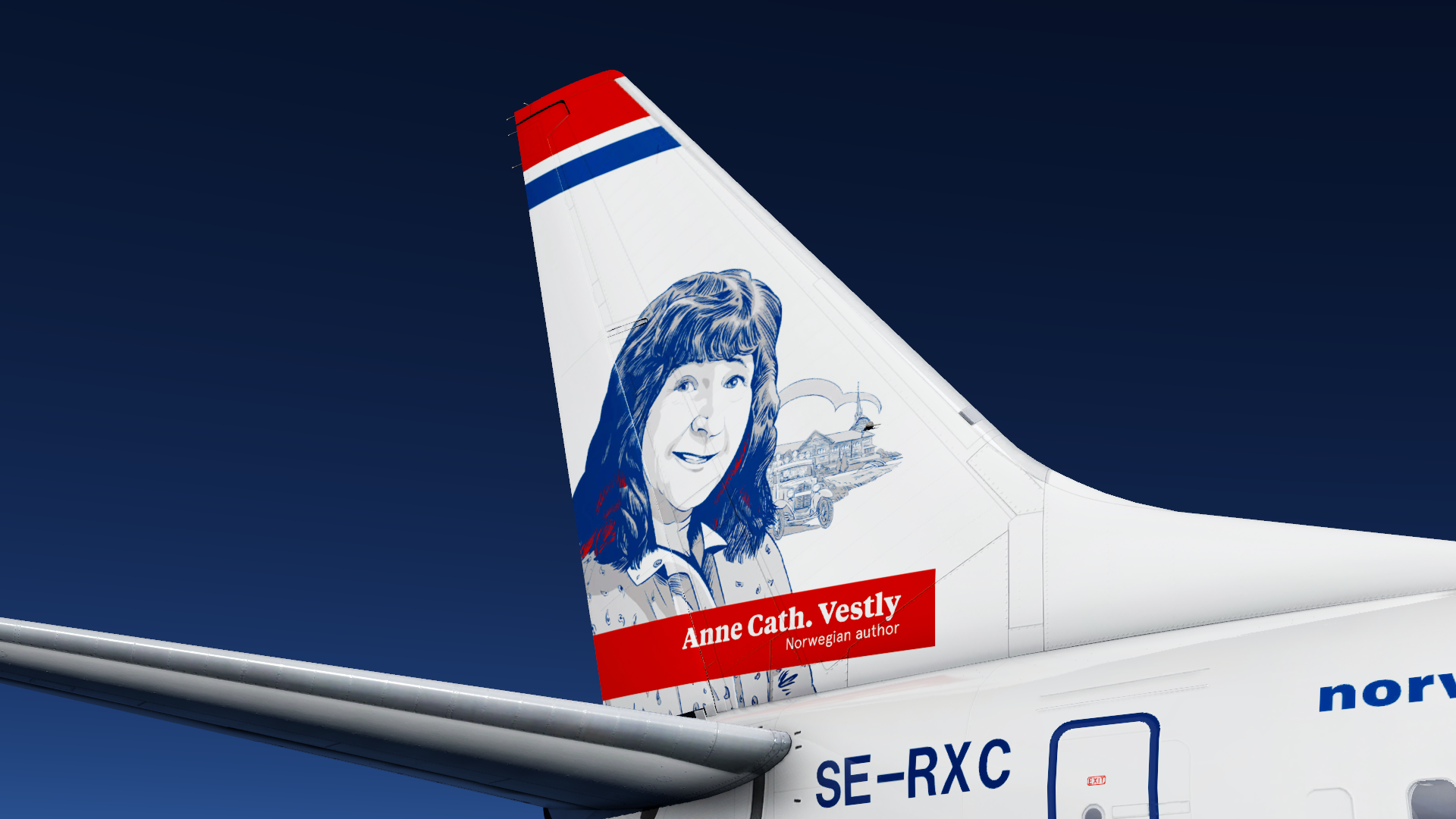 SE-RXC] Norwegian Air Sweden Zibo B737-800X - Zibo 737 - X-Plane