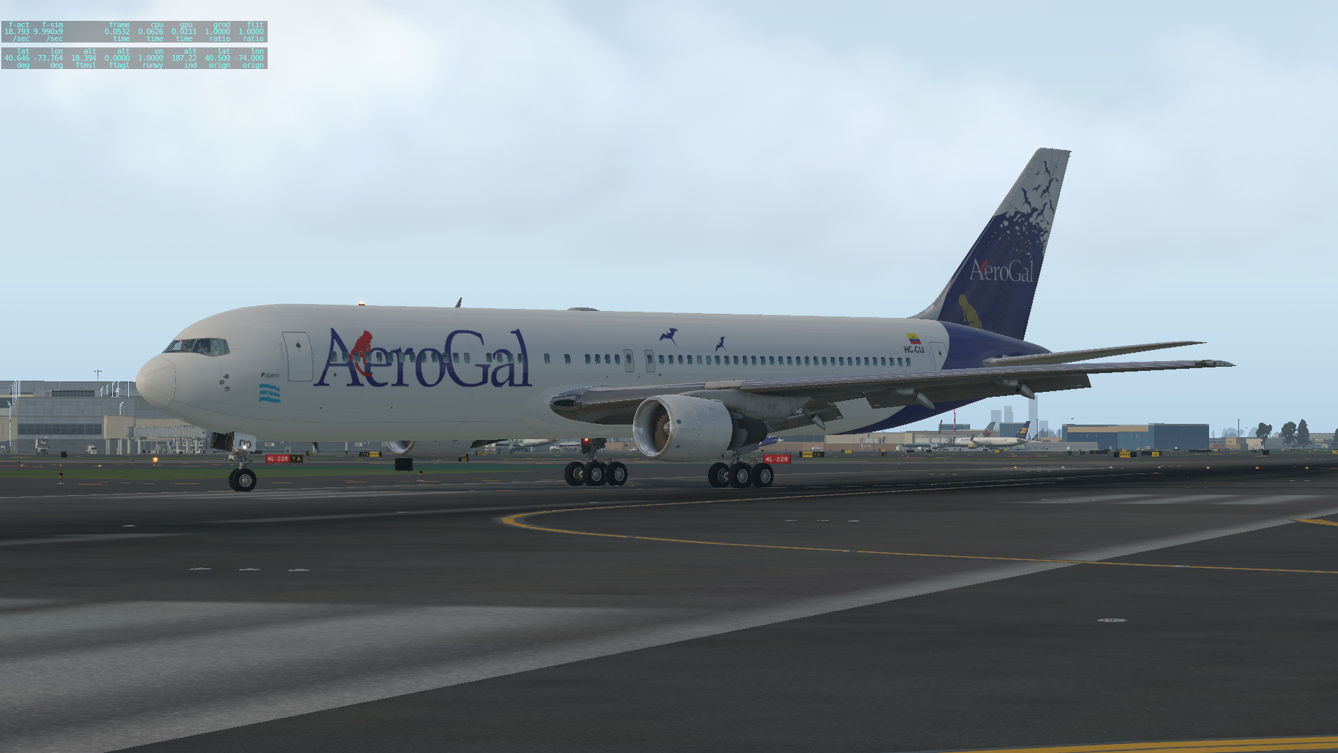 Boeing 767-300 (HC-CIJ / Piquero) - FlightFactor - X-Plane.Org Forum