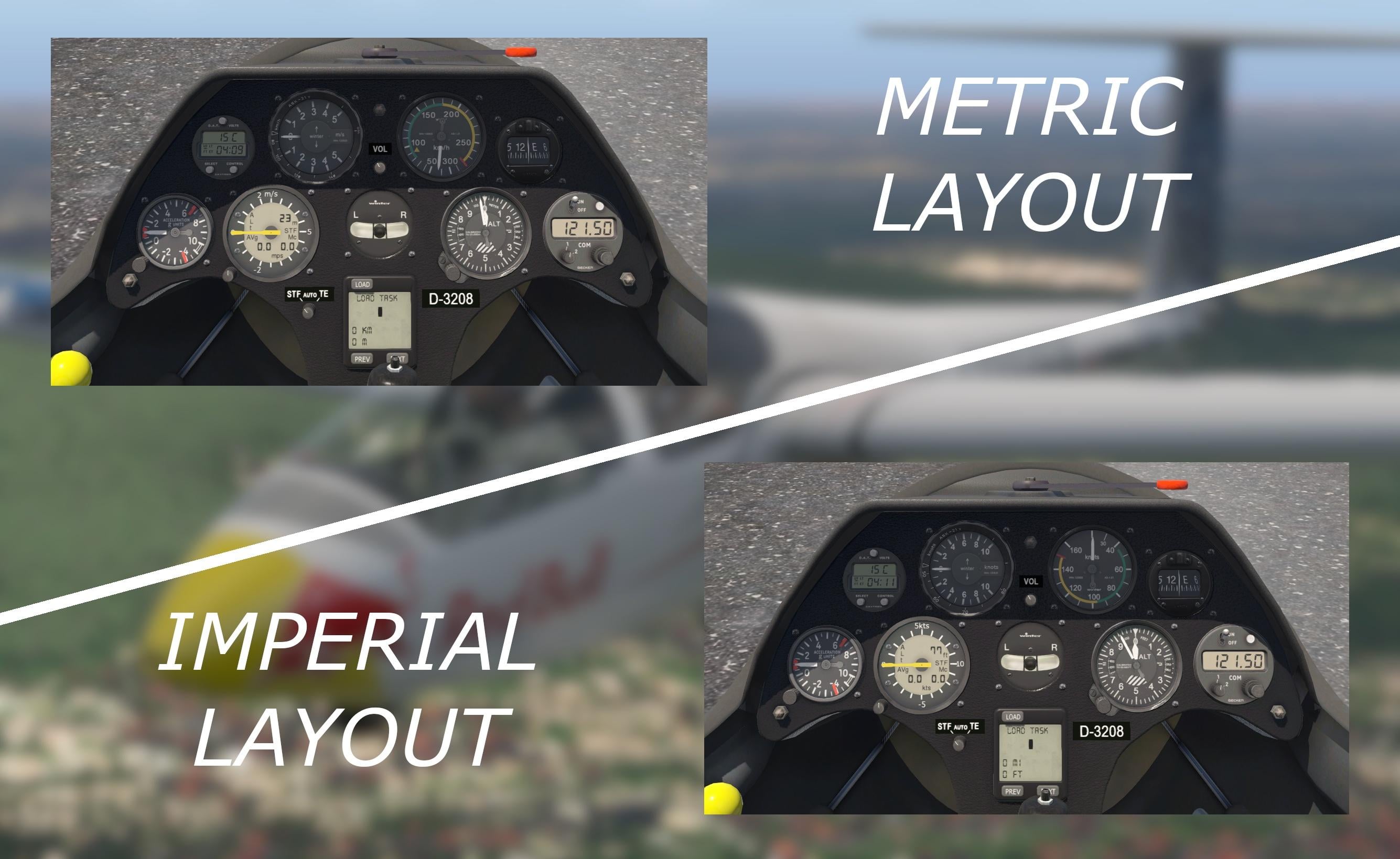 ASK21 B21 - NHAdrian upgrade - Gliders and Motor-Gliders XP12 - X