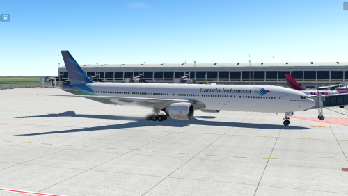 FF 777-300er Garuda Indonesia PK-GIC - FlightFactor - X-Plane.Org