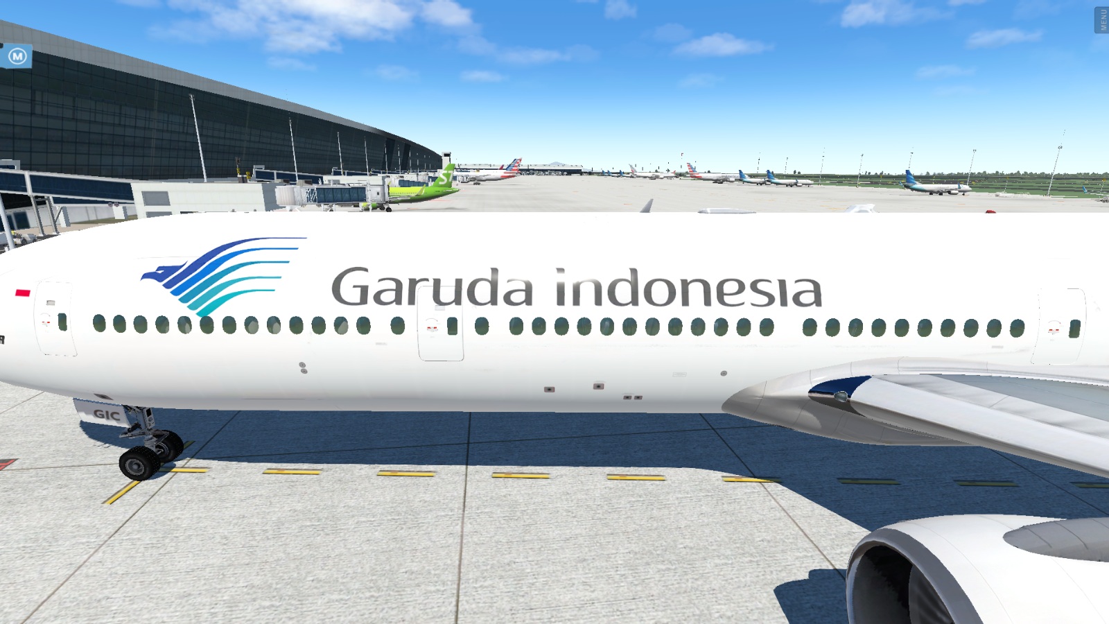 FF 777-300er Garuda Indonesia PK-GIC - FlightFactor - X-Plane.Org