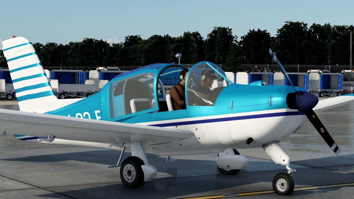 Livery N-32-BF for MS893 / SOCATA “Rallye” XP12, by XPFR